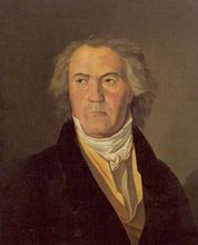 1823年53岁的贝多芬画像