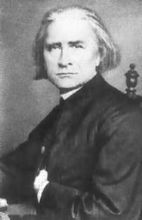 1867年56岁的李斯特