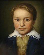 贝多芬13岁时的肖像画
