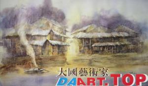 《即将消逝的建筑艺术瑰宝-村落3》芦宾｜大国艺术家官方推荐当代著名油画家