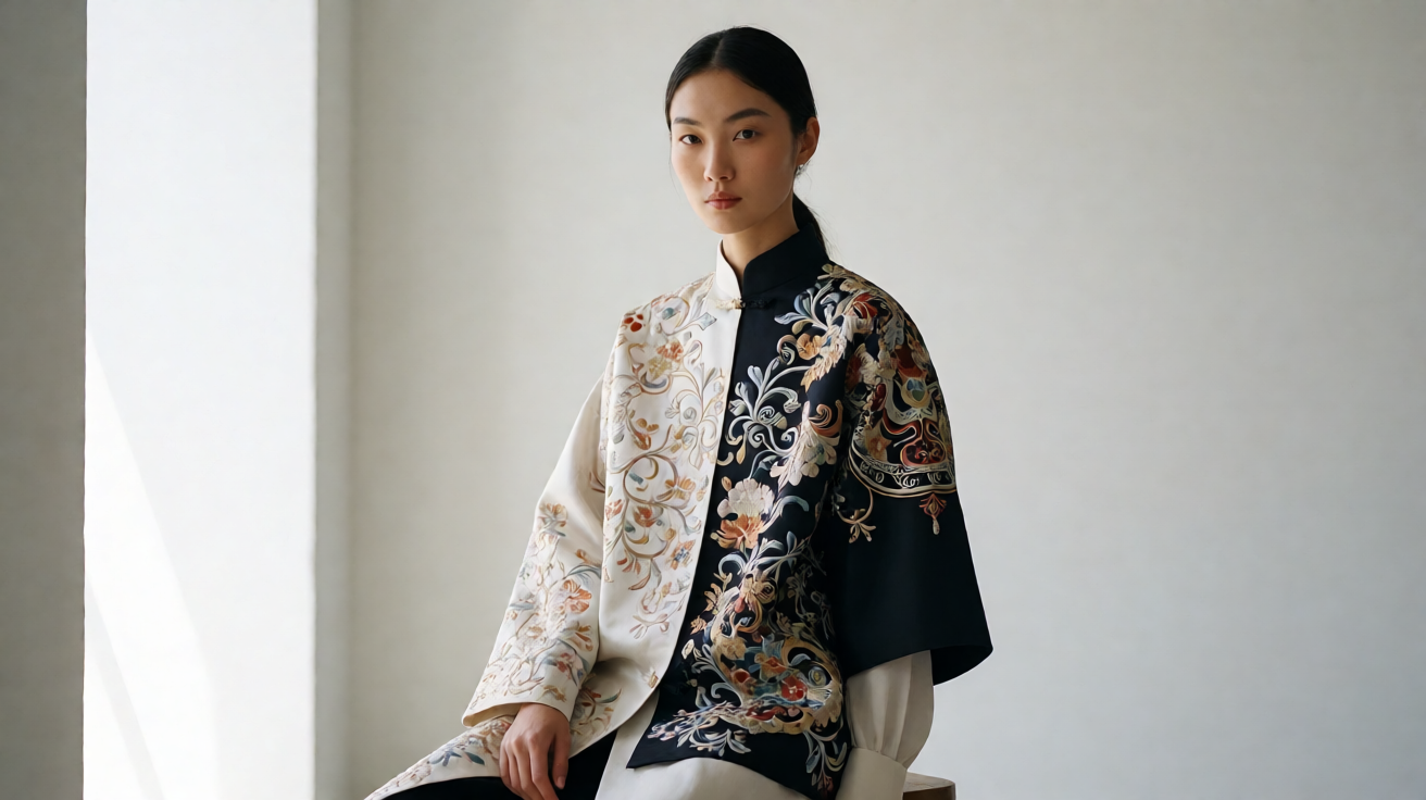 《绣影留声:苏绣艺术在现代服饰设计中的传承与
