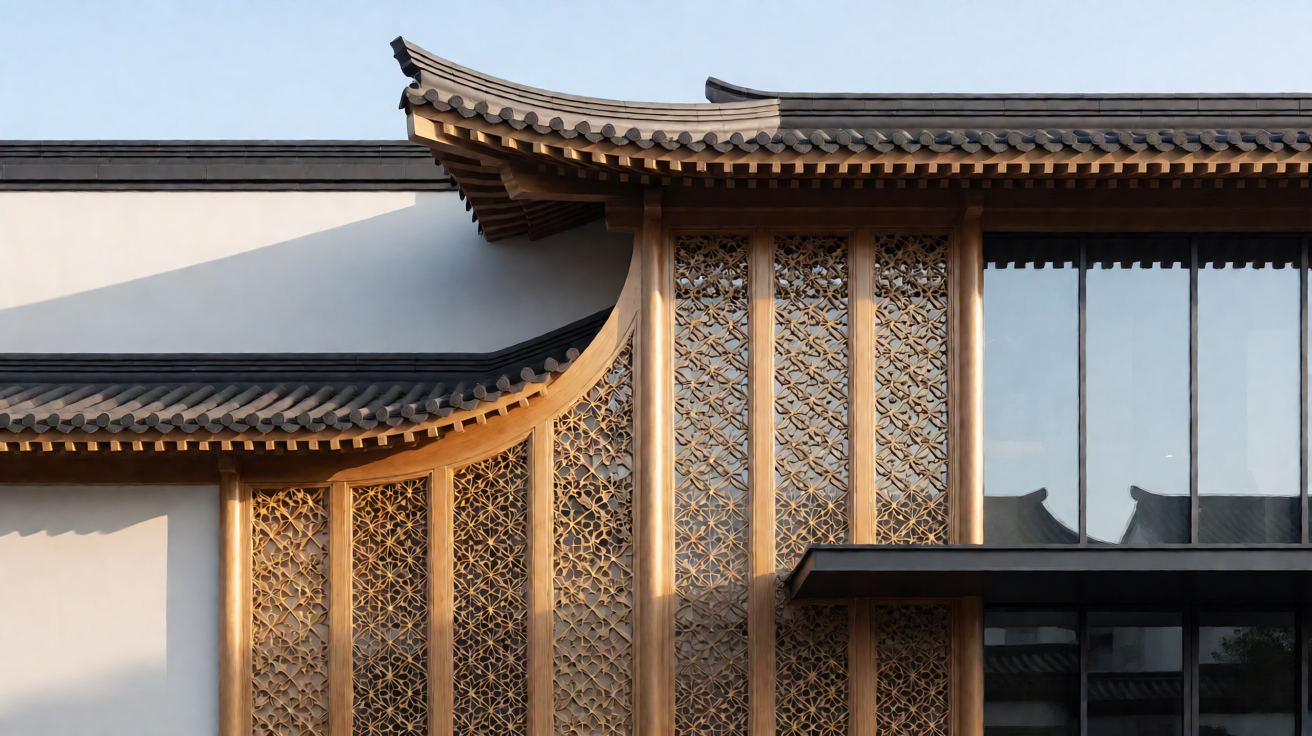 《古建之光:传统建筑技艺在现代建筑中的应用与