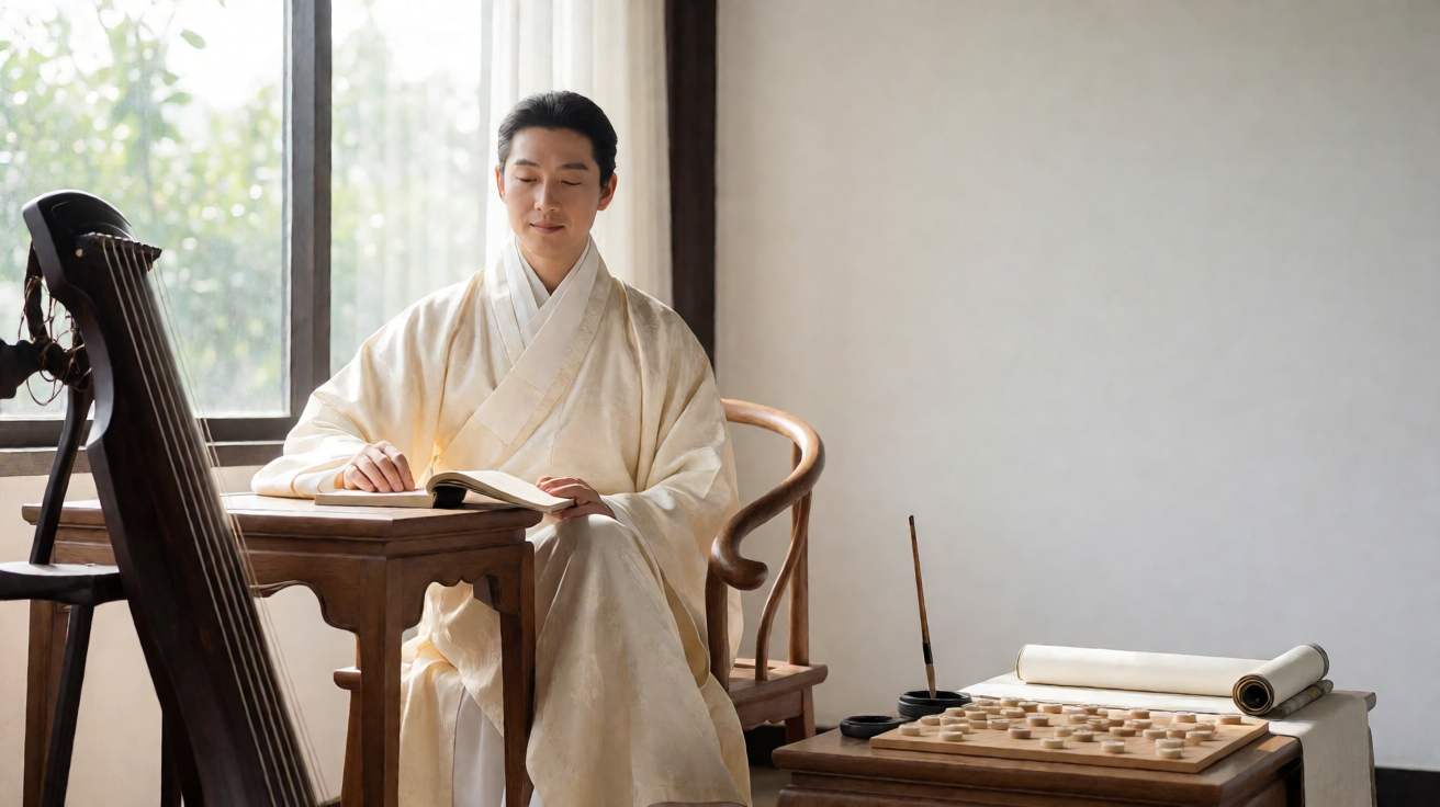 《琴棋书画中的文人雅趣:古代文人生活图景的再