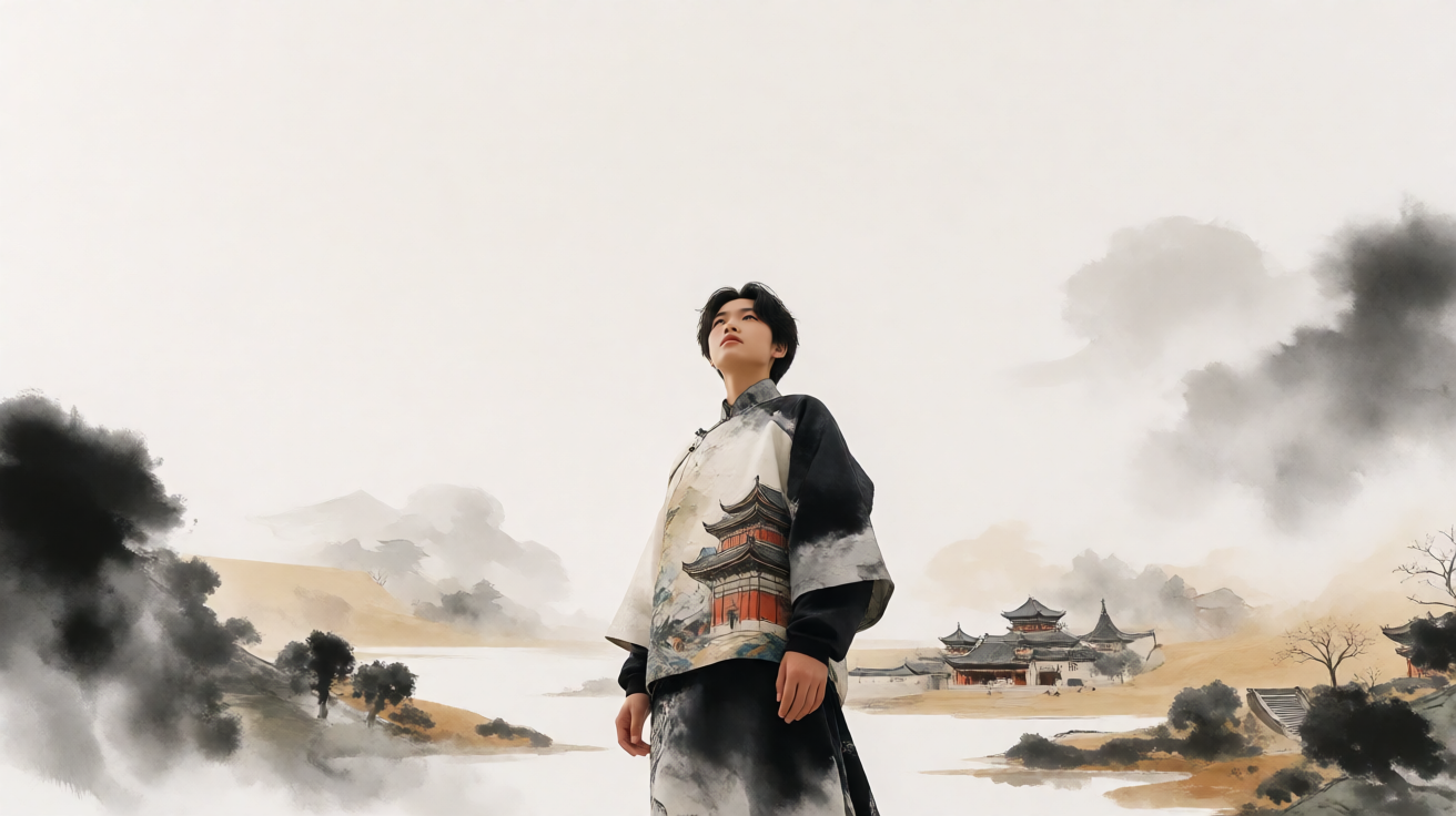水墨留白