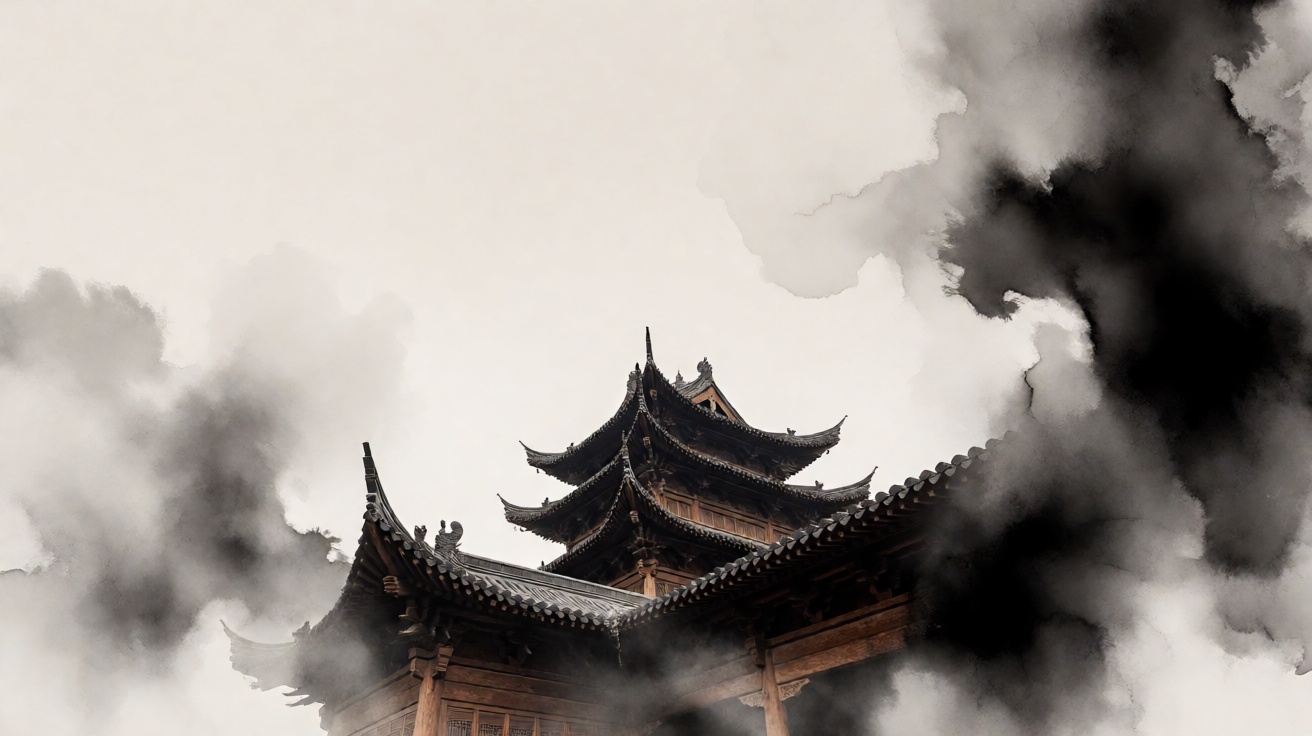 水墨留白