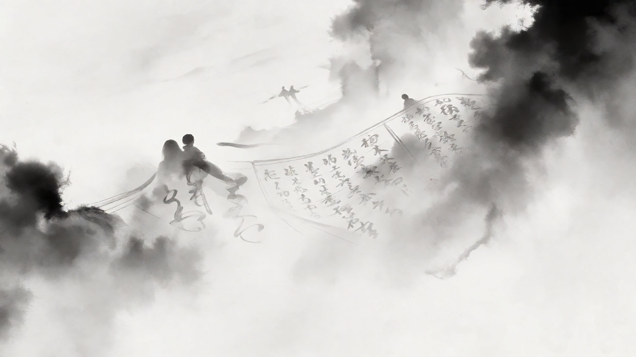 水墨留白