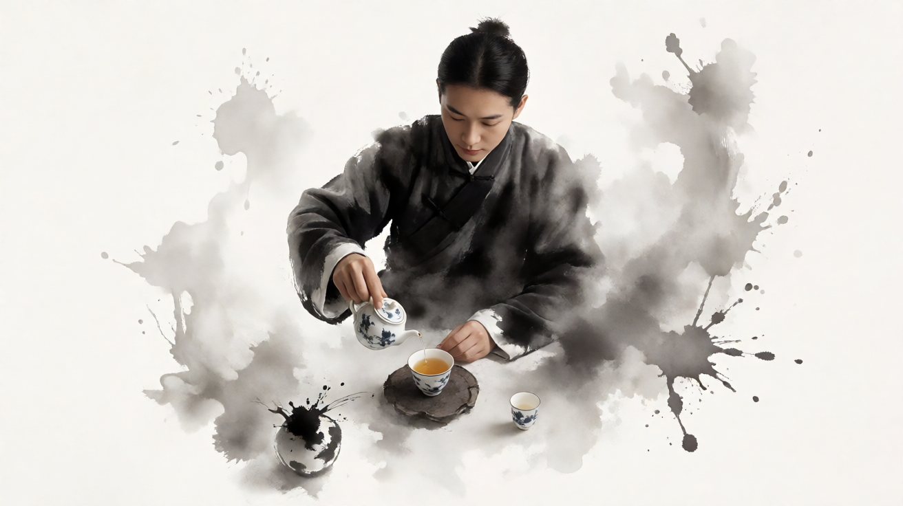 水墨留白