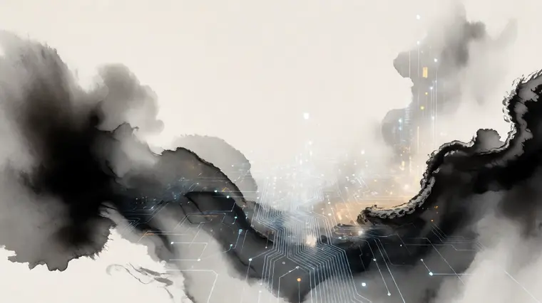 水墨留白