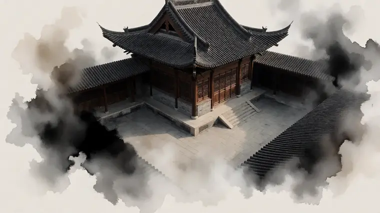 水墨留白