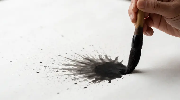 水墨留白