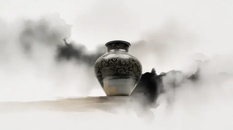 水墨留白