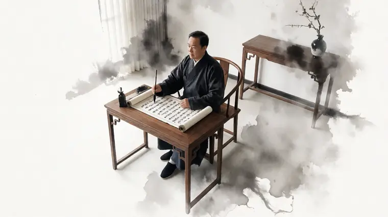 水墨留白