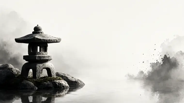 水墨留白