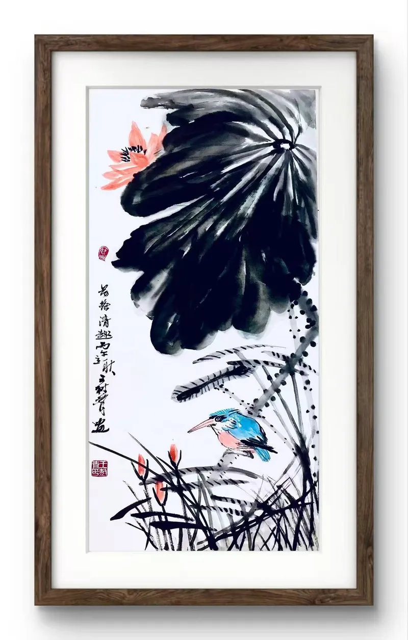 荷盖擎碧,清趣漫开
