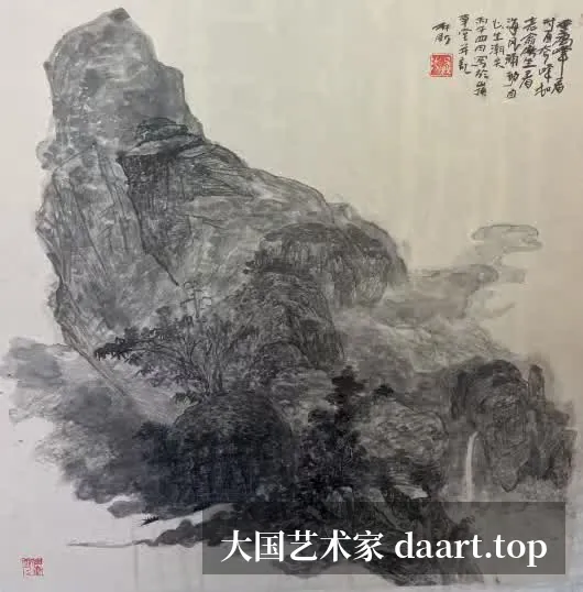 吴林防山水作品二