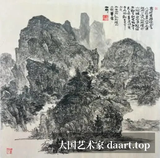 吴林防山水作品四