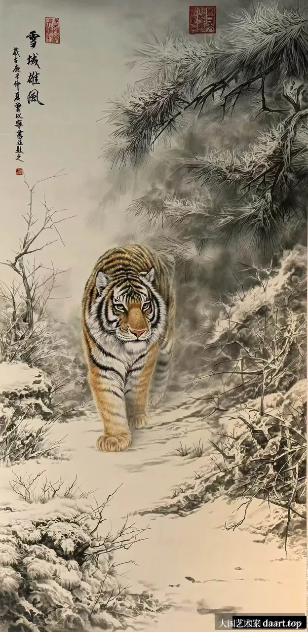 伏虎观雪 · 曾以宁