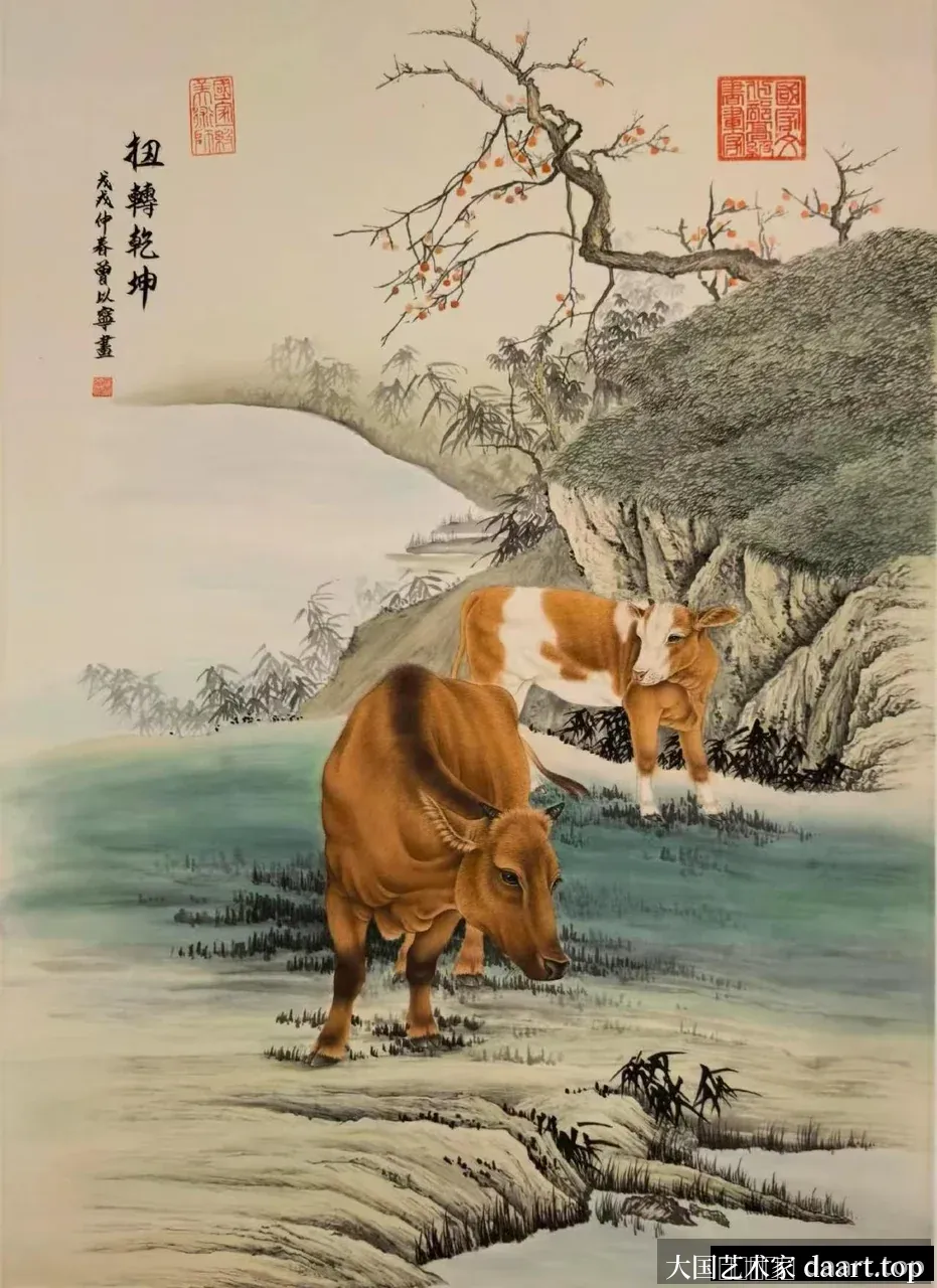 青绿山水 · 曾以宁